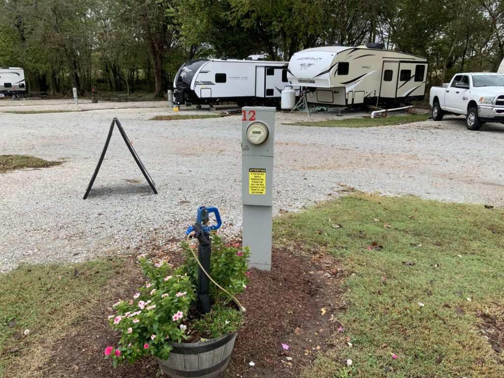 Electric at RV Site